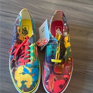 Vans Authentic x MoMA Brenna Youngblood Art Print Shoes Men’s 11.5 New